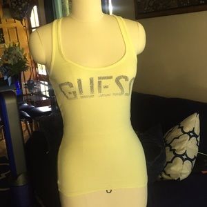 GUESS racerback tank top size XSmall